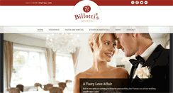 Desktop Screenshot of billottiscatering.com